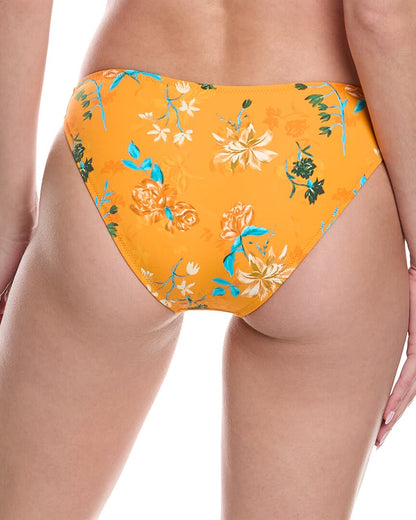 FLORAL PRINT ORANGE-