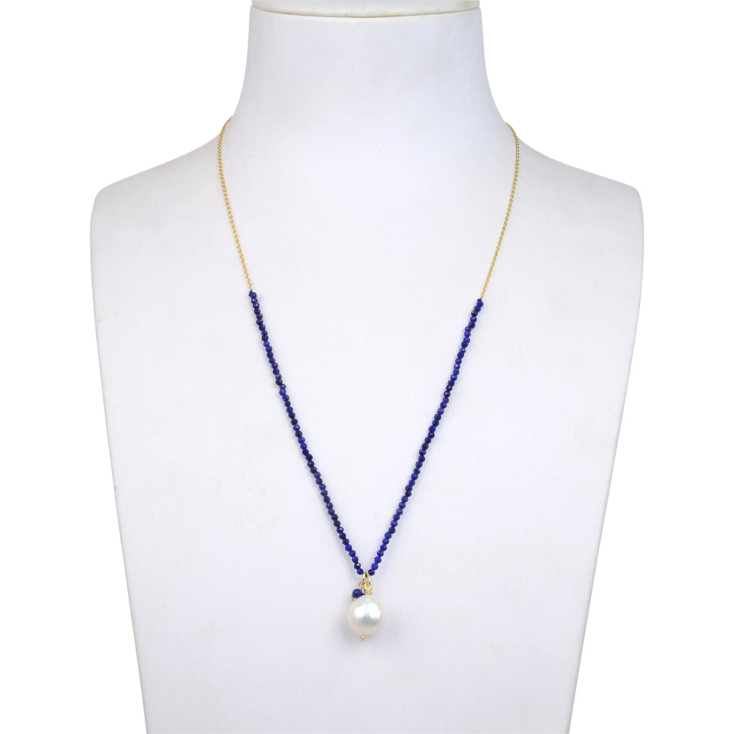 Blue, White-