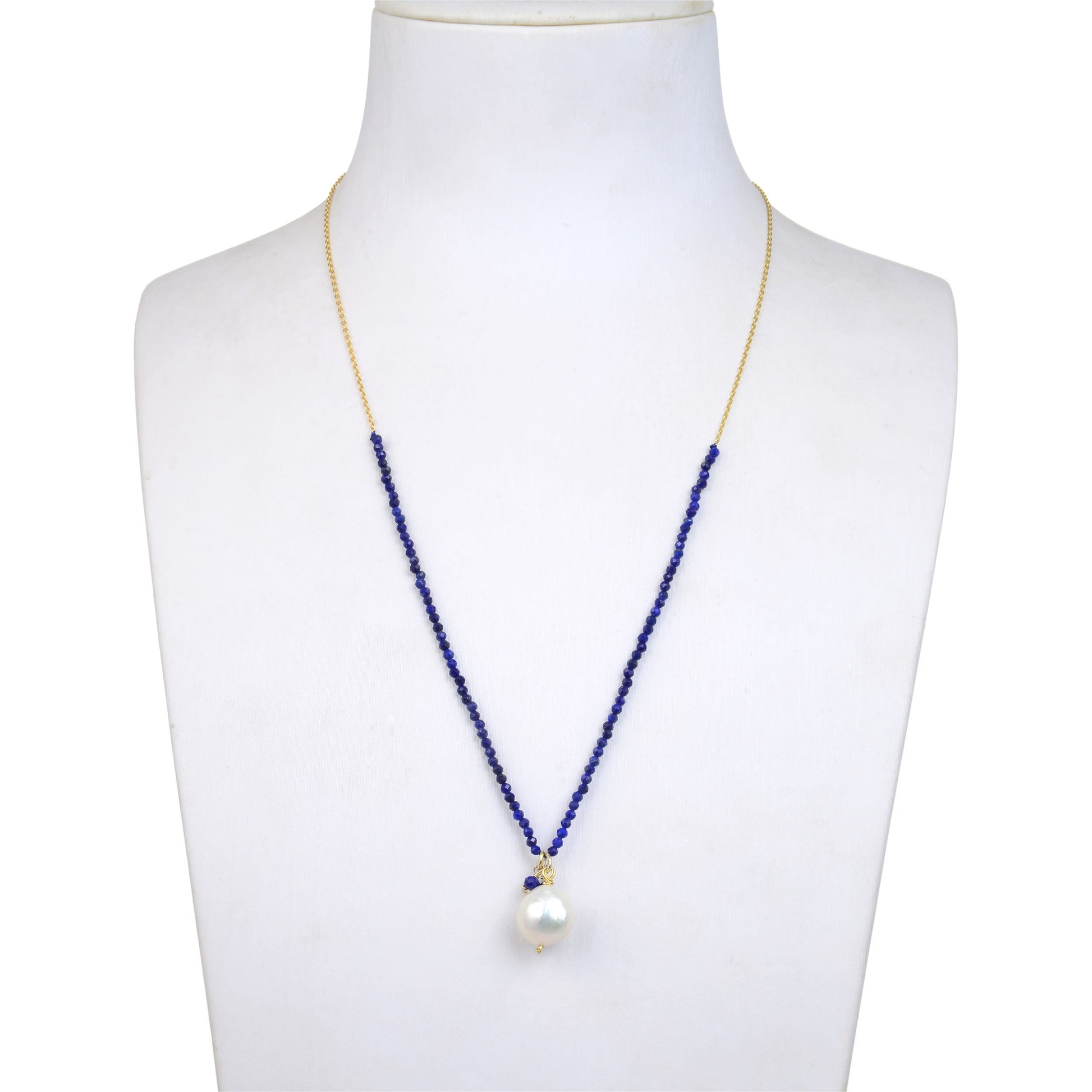 Blue, White-