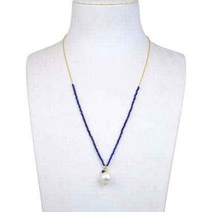 Blue, White-