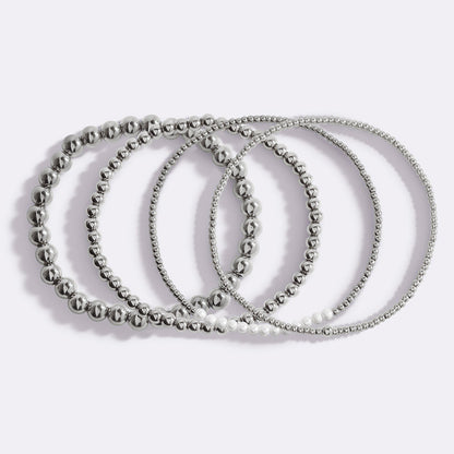 Mint & Lily Everyday Pearl Bracelet Stacking Set