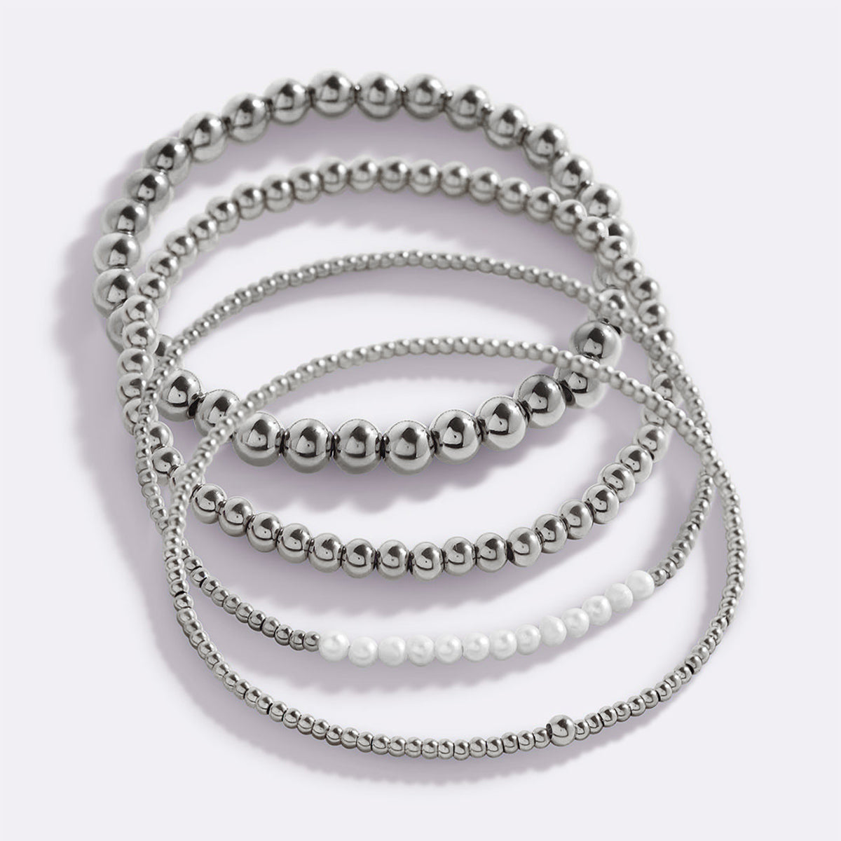 Mint & Lily Everyday Pearl Bracelet Stacking Set