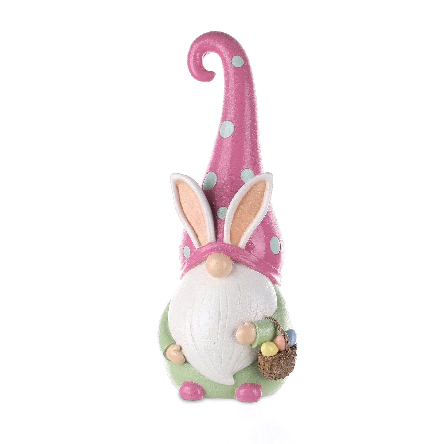 Melrose International Easter Gnome Figurine 13"H