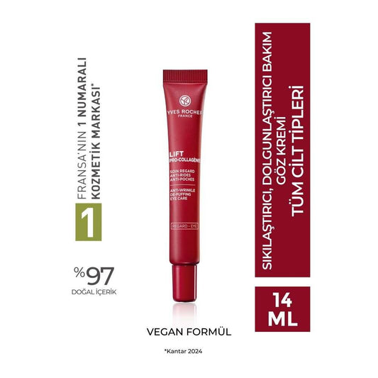 Lift Pro Collagene Eye Cream - Anti-Aging Skincare with Botanical Collagen & Hyaluronic Acid