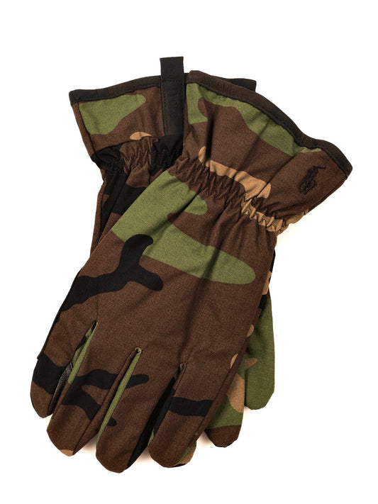 Polo Ralph Lauren Men's Camo Canvas Touch Screen Gloves