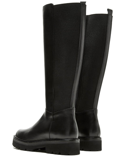 BLACK LEATHER-