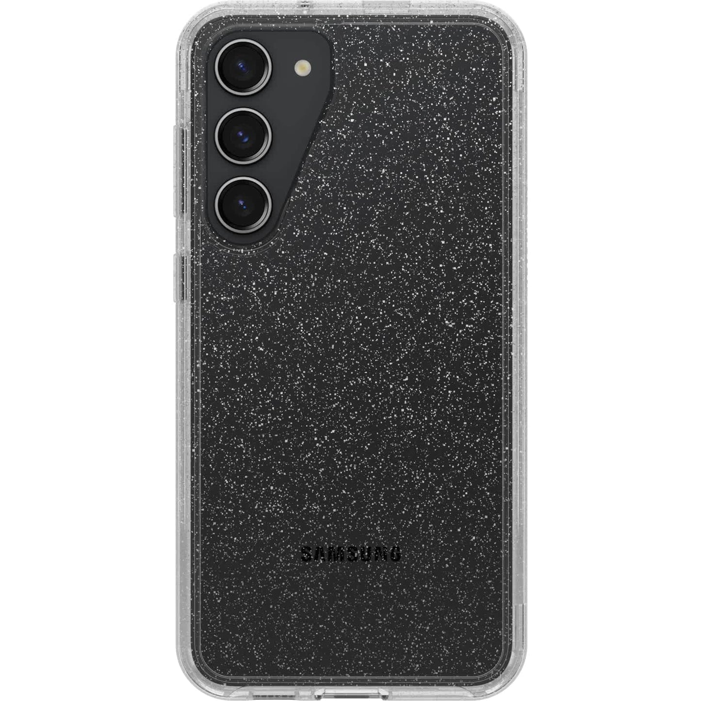 Otterbox Galaxy S23 Symmetry Series Case - Stardust (Clear/Glitter), Ultra-Sleek, Wireless Charging Compatible, Raised Edges Protect Camera & Screen