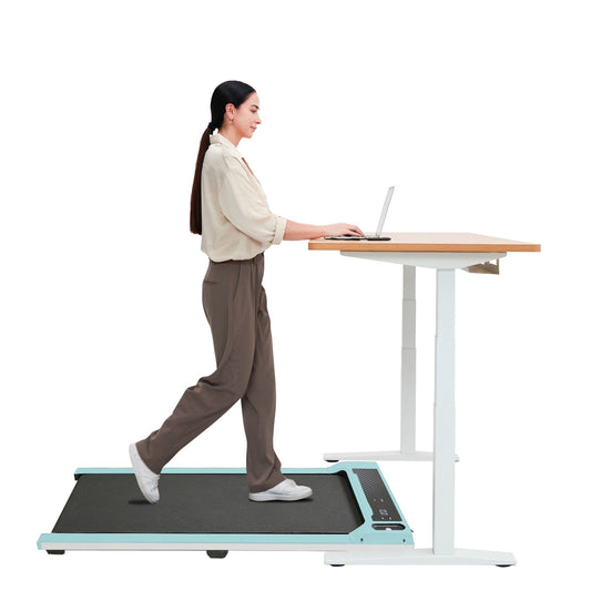 4 Supply Walking Pad Under Desk Treadmill, Portable Small Treadmills For Home And Office, Super Quiet Motorized Walking Jogging Running Machine With Remote Control