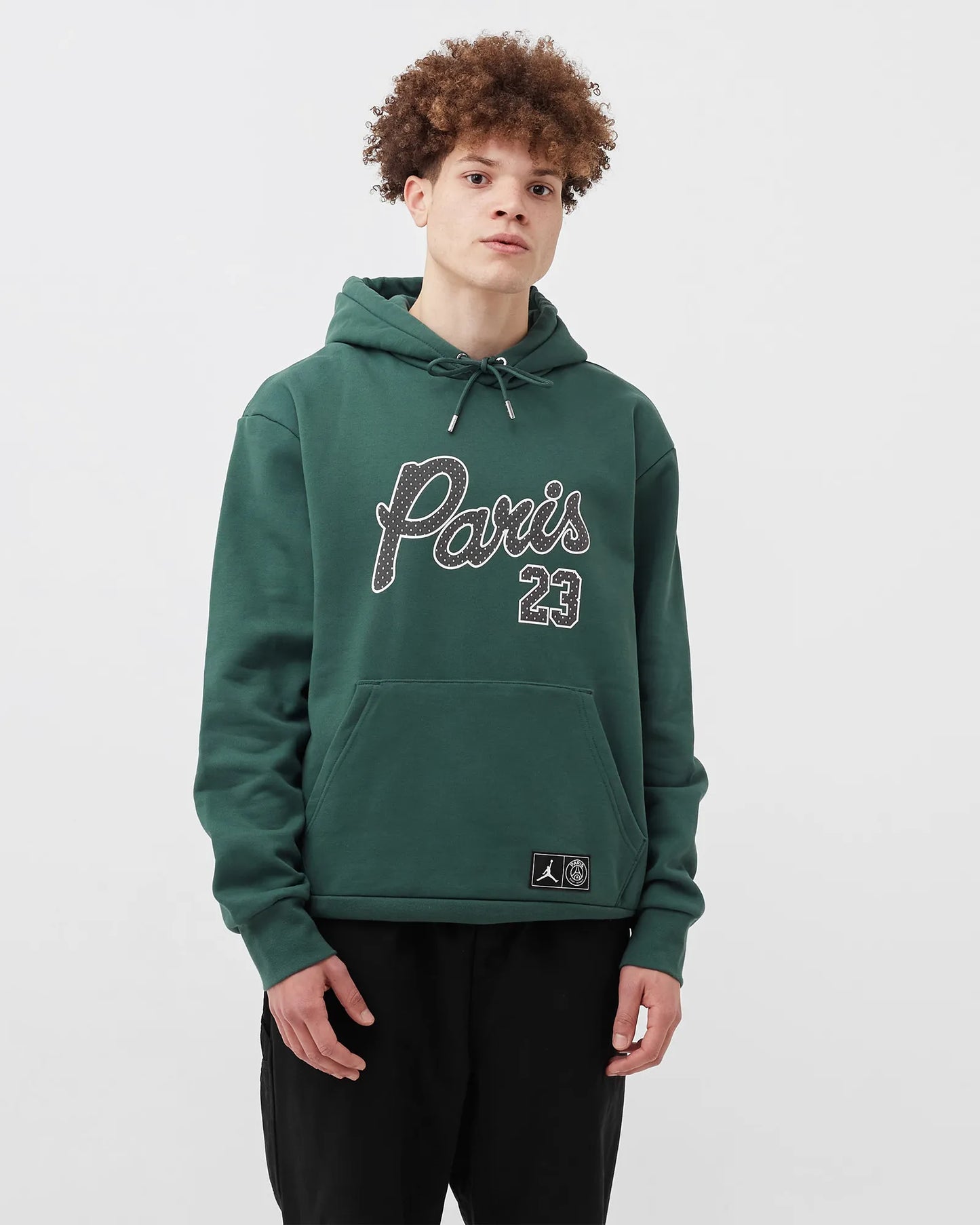 Men's Air Jordan X Psg Paris Saint German Pullover Statement Fleece Hoodie 'Noble Green'