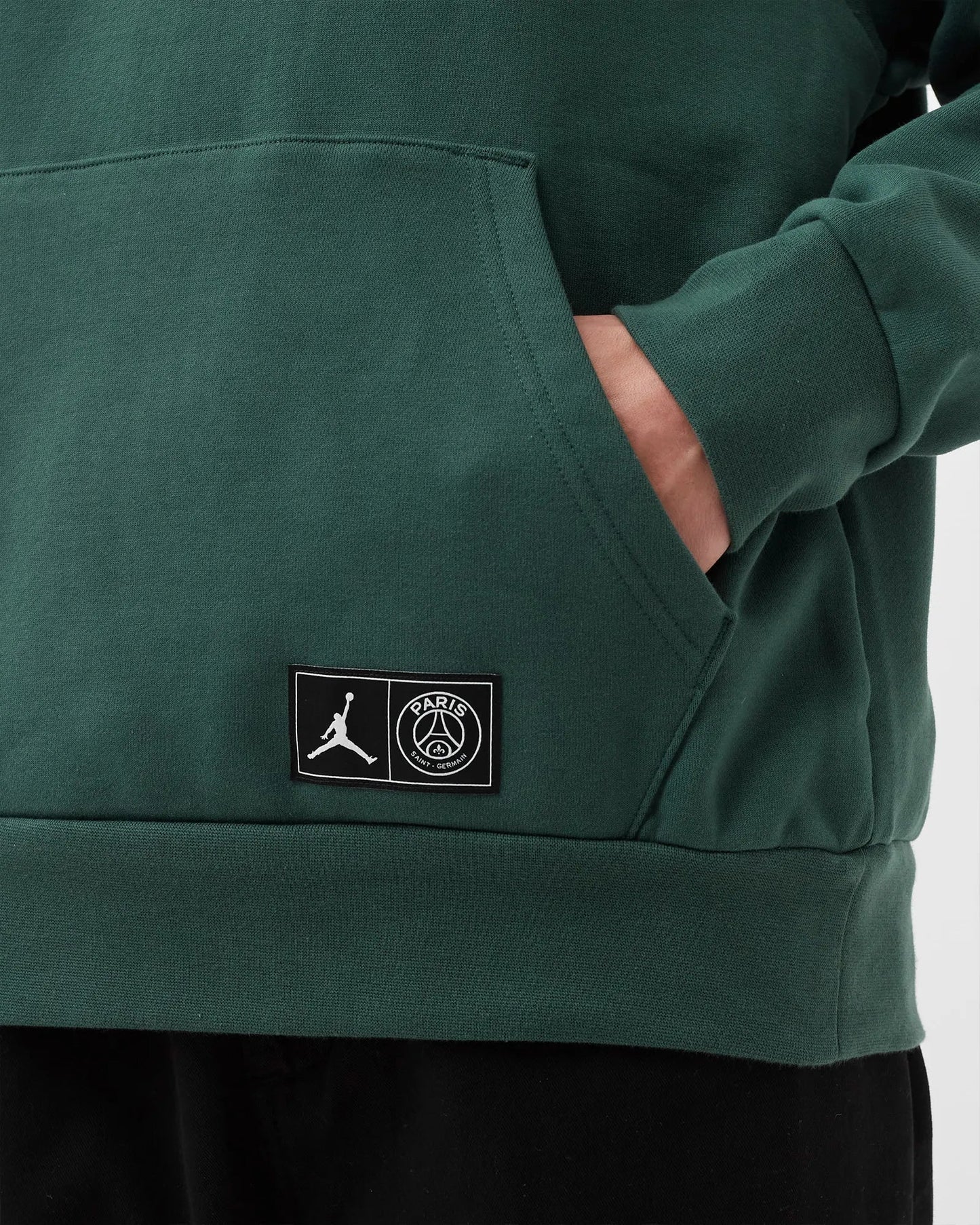 Men's Air Jordan X Psg Paris Saint German Pullover Statement Fleece Hoodie 'Noble Green'
