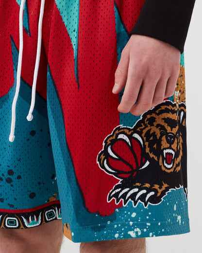 Mitchell & Ness Men's NBA Hyper Hoops Swingman Shorts - Vancouver Grizzlies 1998