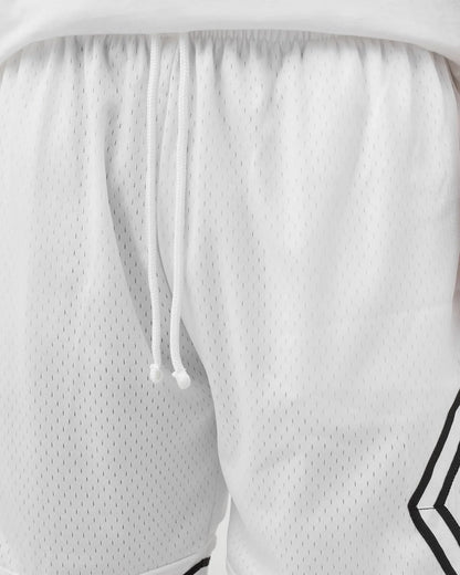 Mitchell & Ness Men's White Black Swingman Shorts Bulls 97 Shorts