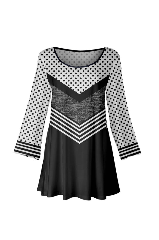 Black White-