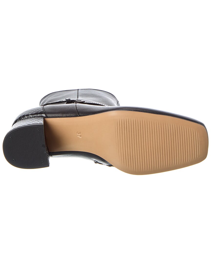 BLACK LEATHER-