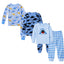 Dark Blue/Blue (Dinosaurs&Sharks)