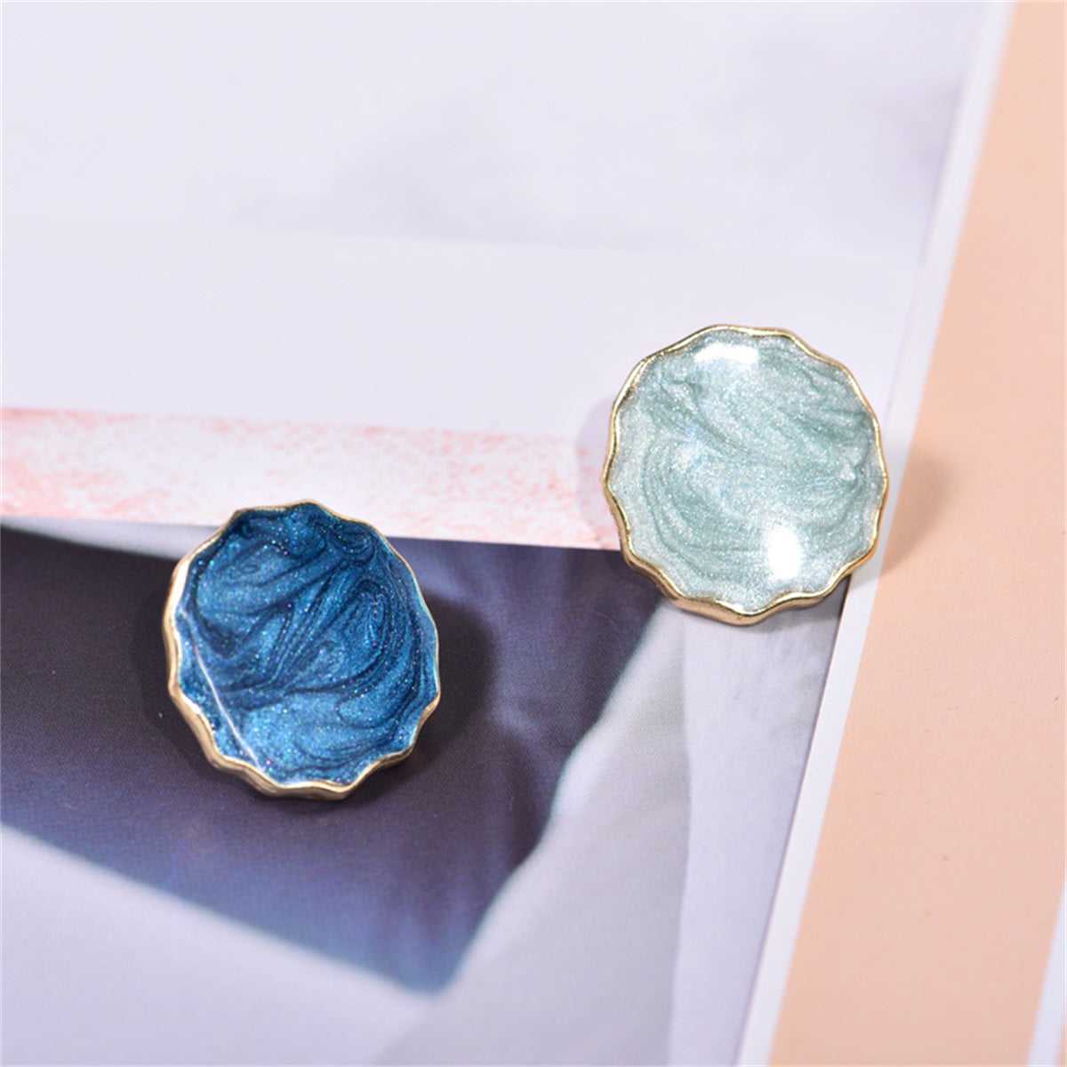 Blue-