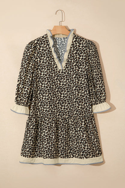 Threaded Pear Bridget Bracelet Sleeve Mini Dress