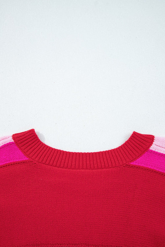 Threaded Pear Lana Holly Festive Holiday Sweater
