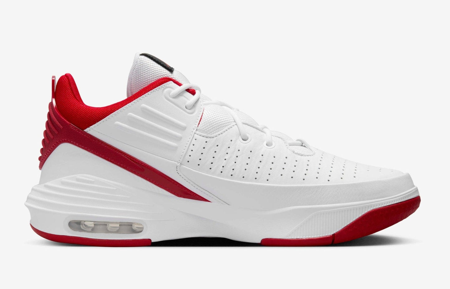 Men's Air Jordan Max Aura 5 White Gym Red'