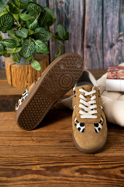 Threaded Pear Kyla Lace Up Flat Shoes