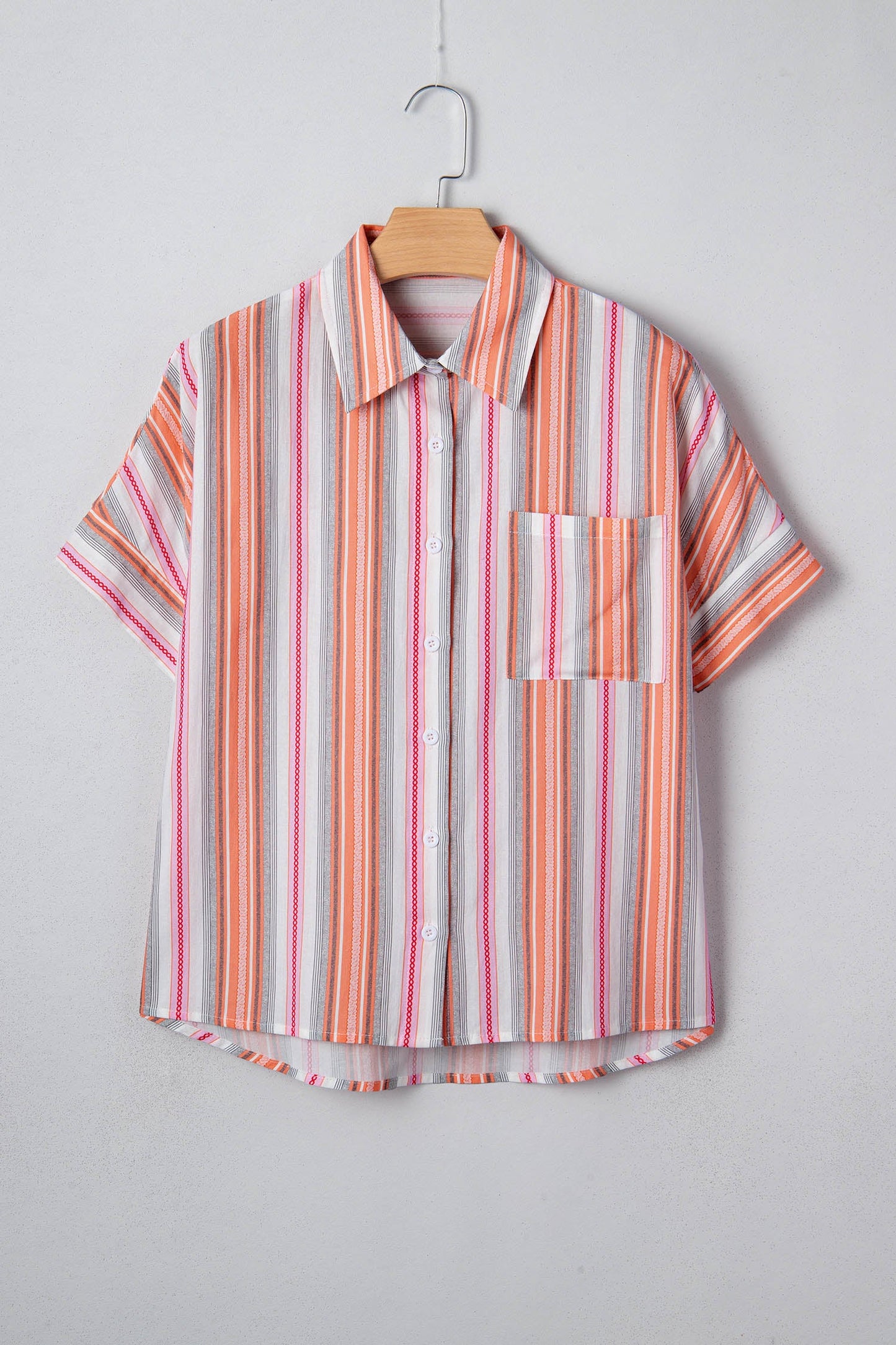 Threaded Pear Lilian Up Short Sleeve Shirt