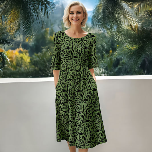 Green and Black-