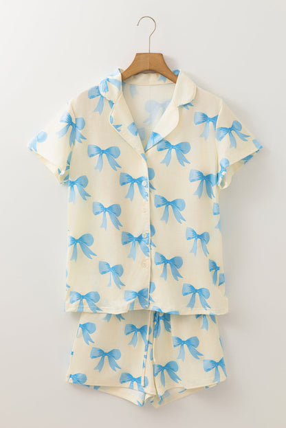 Threaded Pear Kenna Printed Short Sleeve Shirt