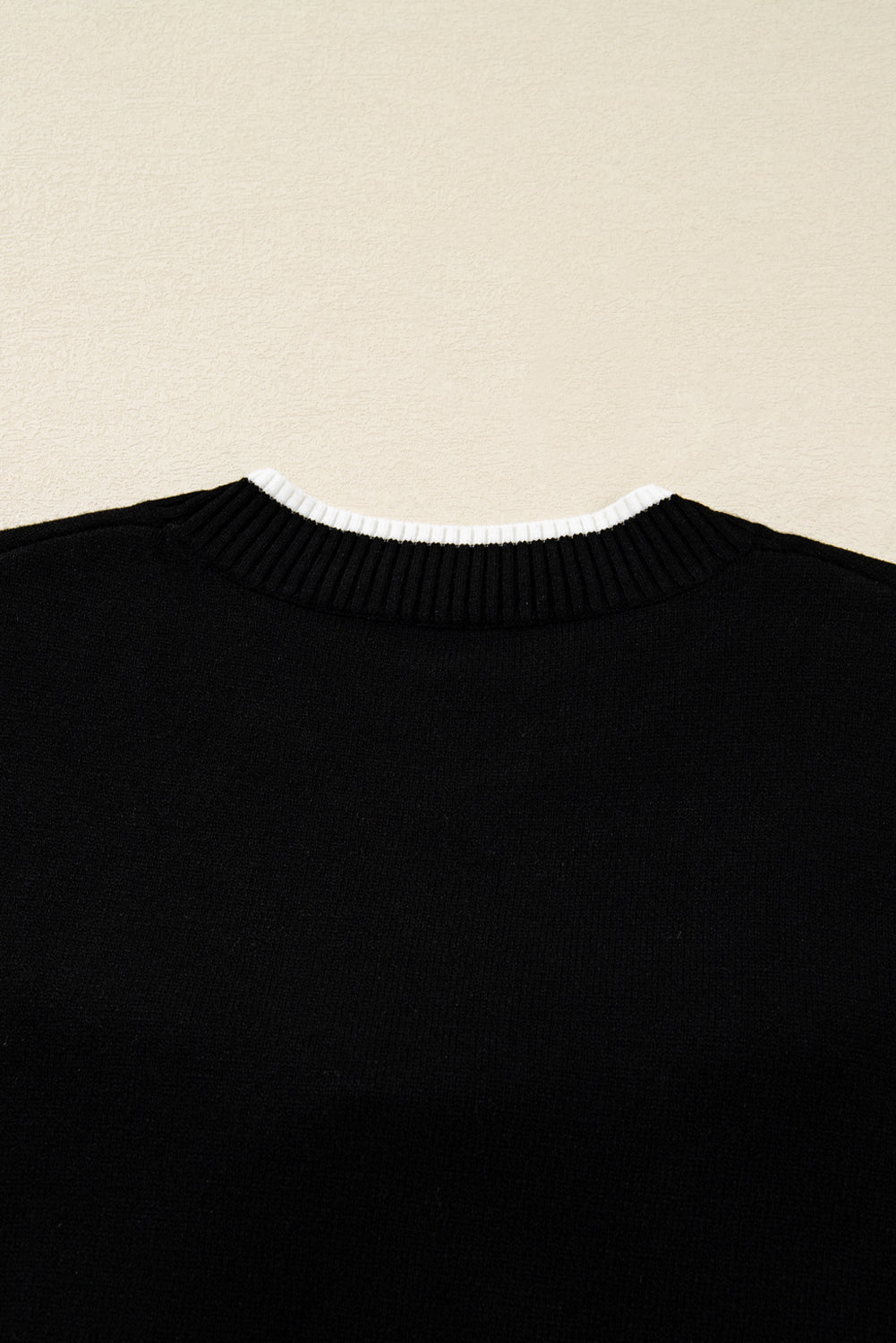Threaded Pear Malaysia accent Holiday Cropped Sweater