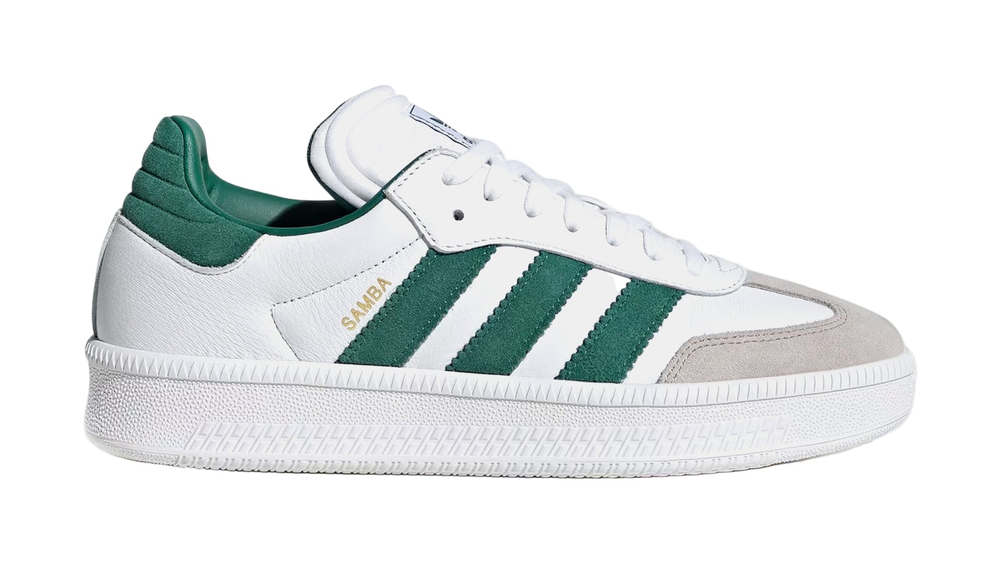 Footwear White / Collegiate Green / Core Granite-