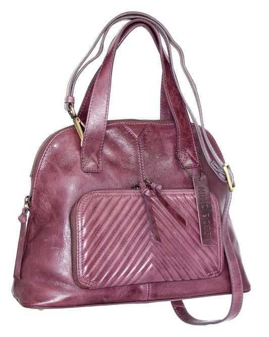 My Paulina Satchel in Viola