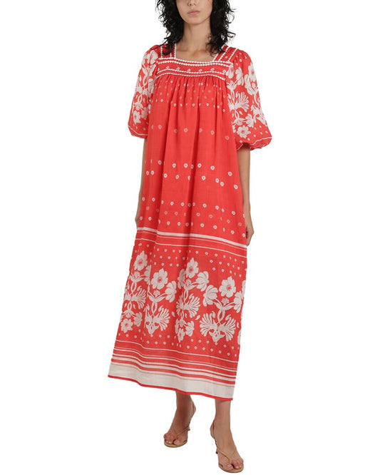 1145-RED PRINT-