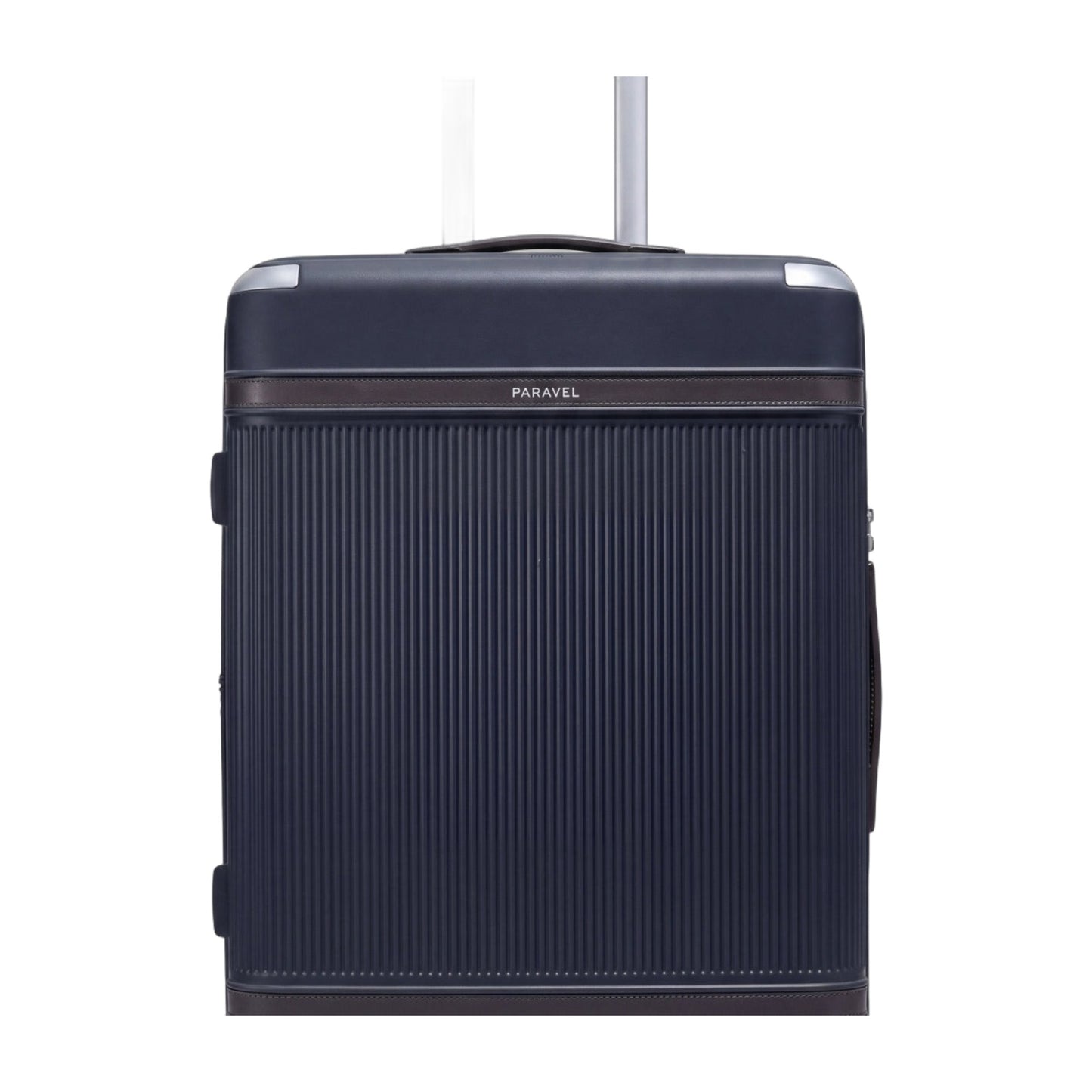 Paravel Aviator Grand 26-Inch Checked Spinner Luggage Suitcase Scuba Navy