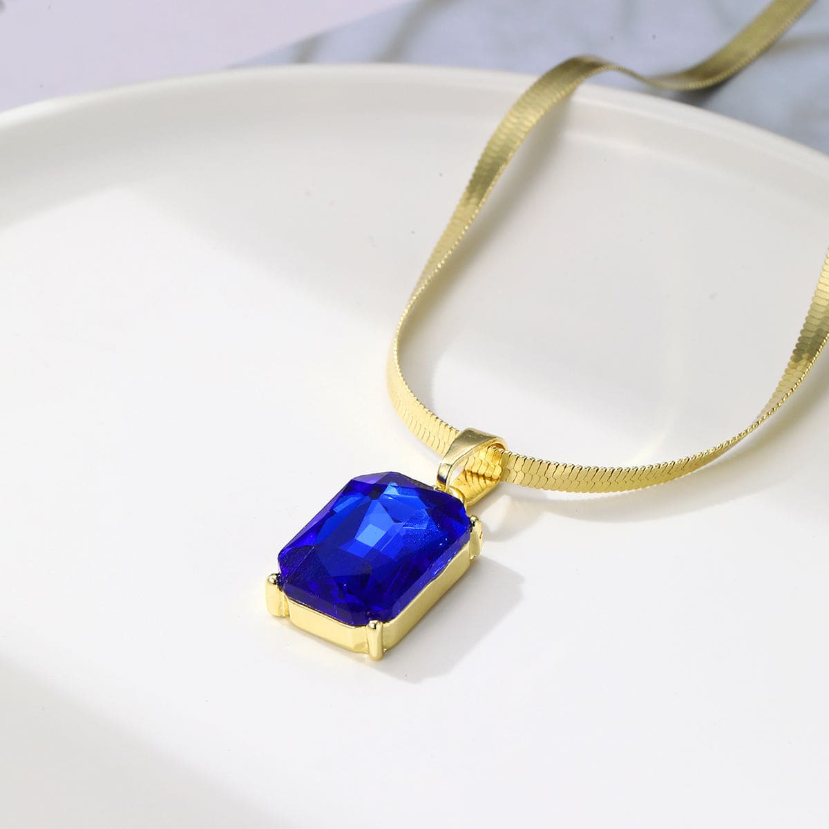 Blue-