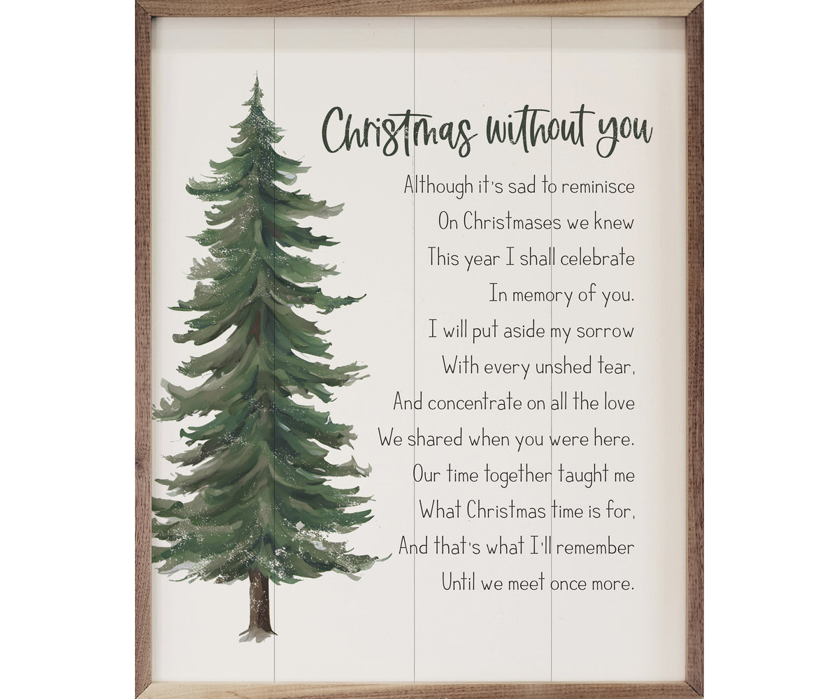 Kendrick Home Christmas Without You White