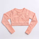 Long orange sleeves