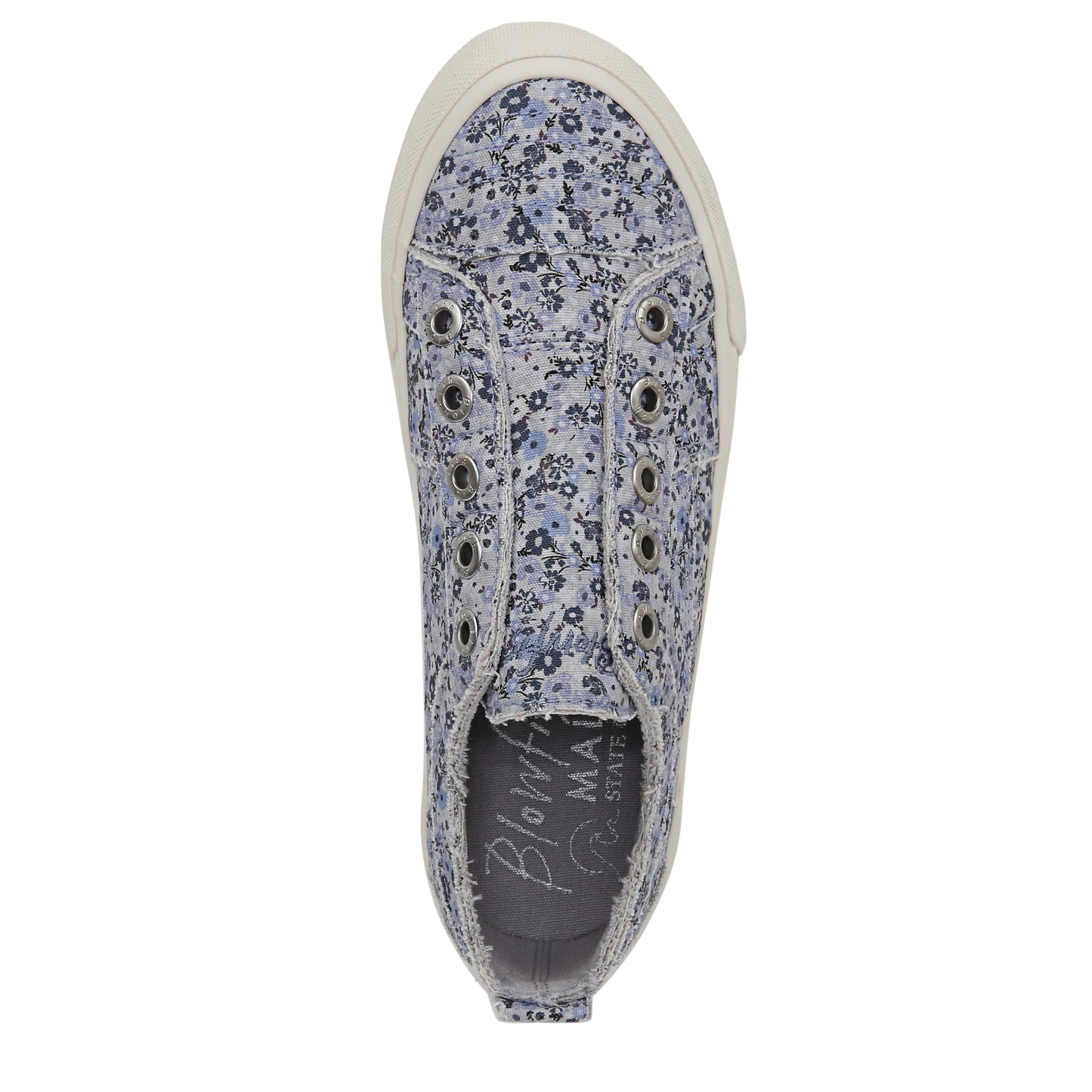 Blue Ditzy Floral Canvas