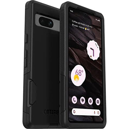 Otterbox Google Pixel 7a Commuter Series Case - Black, Slim & Tough, Pocket-Friendly, with Port Protection