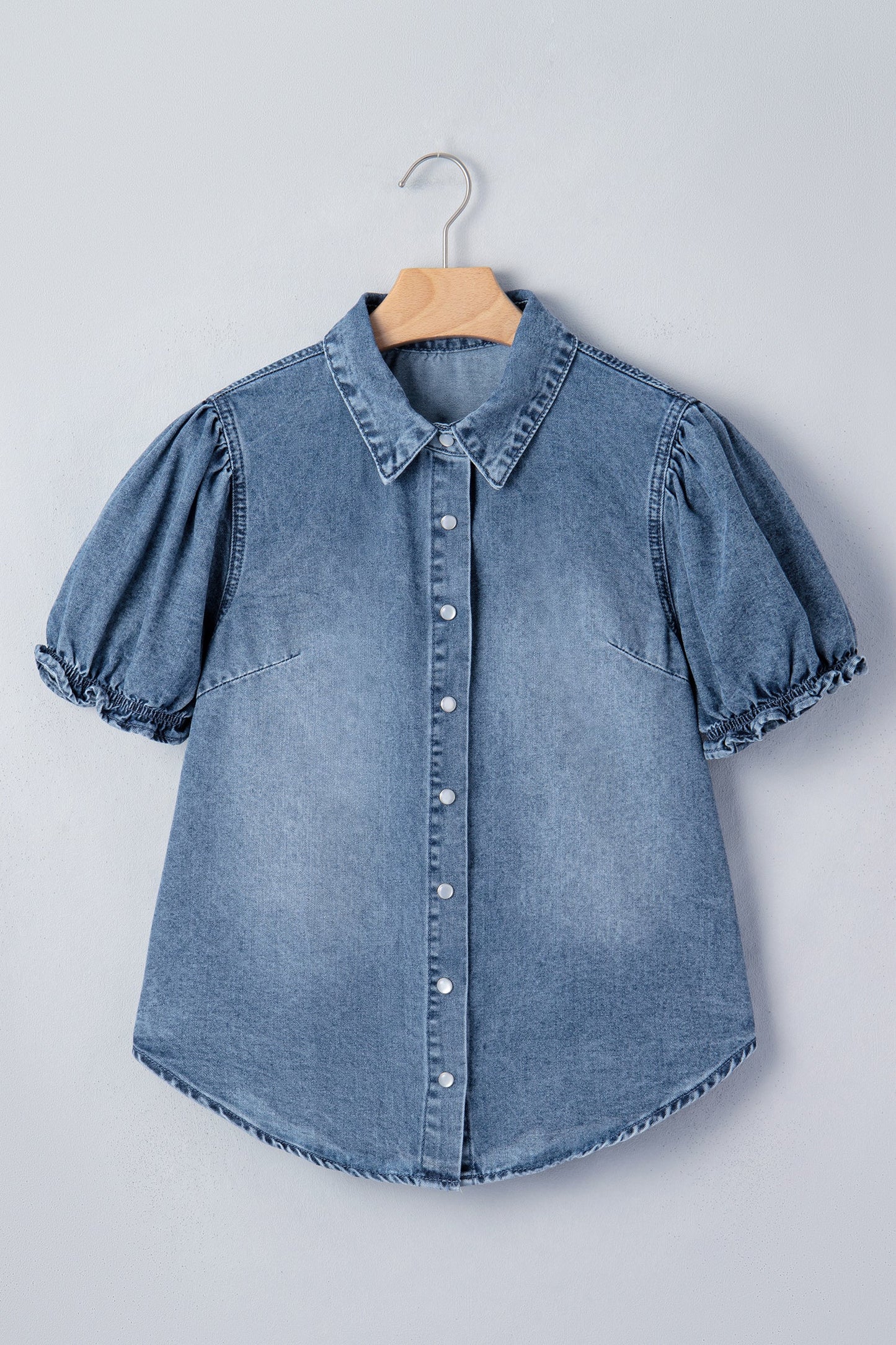 Threaded Pear Ariana Short Sleeve Snap Shirt