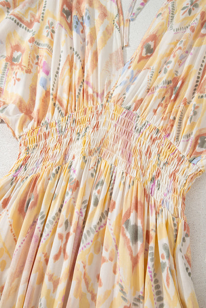 Threaded Pear Logan High Waist Maxi Dress