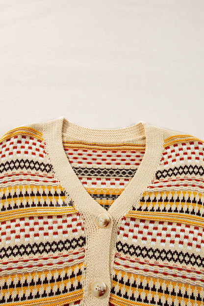 Threaded Pear Ailani Cropped Cardigan