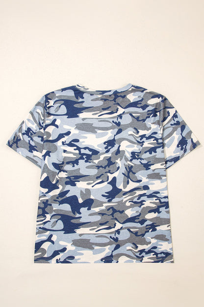 Threaded Pear Brooklynn Print Short Sleeve PLUS Tee