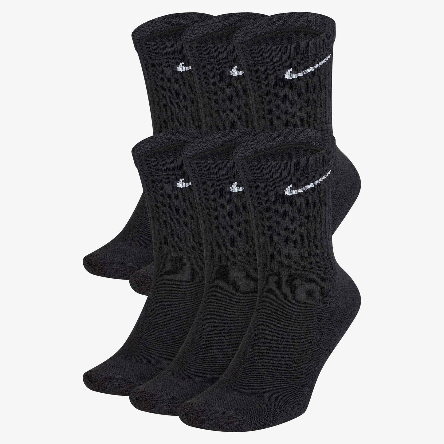 Nike Youth Dri-Fit Crew Socks 6-Pack (6-Pack)