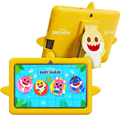 Pinkfong Baby Shark A8 7” Kids Tablet by Contixo | Android 16, 32GB
