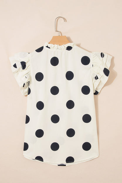 Threaded Pear Jane Short Sleeve Shift Blouse