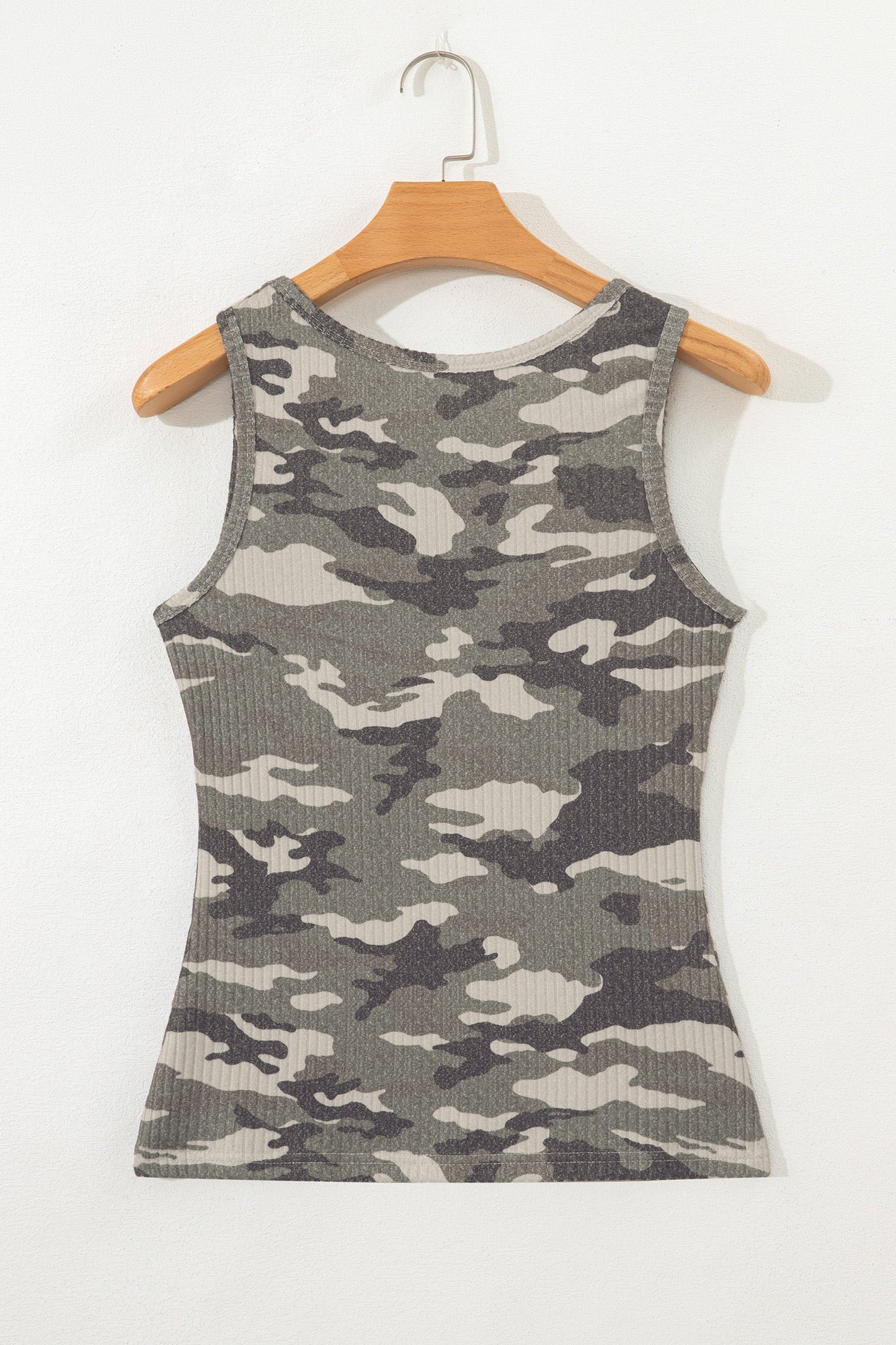 Threaded Pear Wrenley Ribbed Knit Tank Top