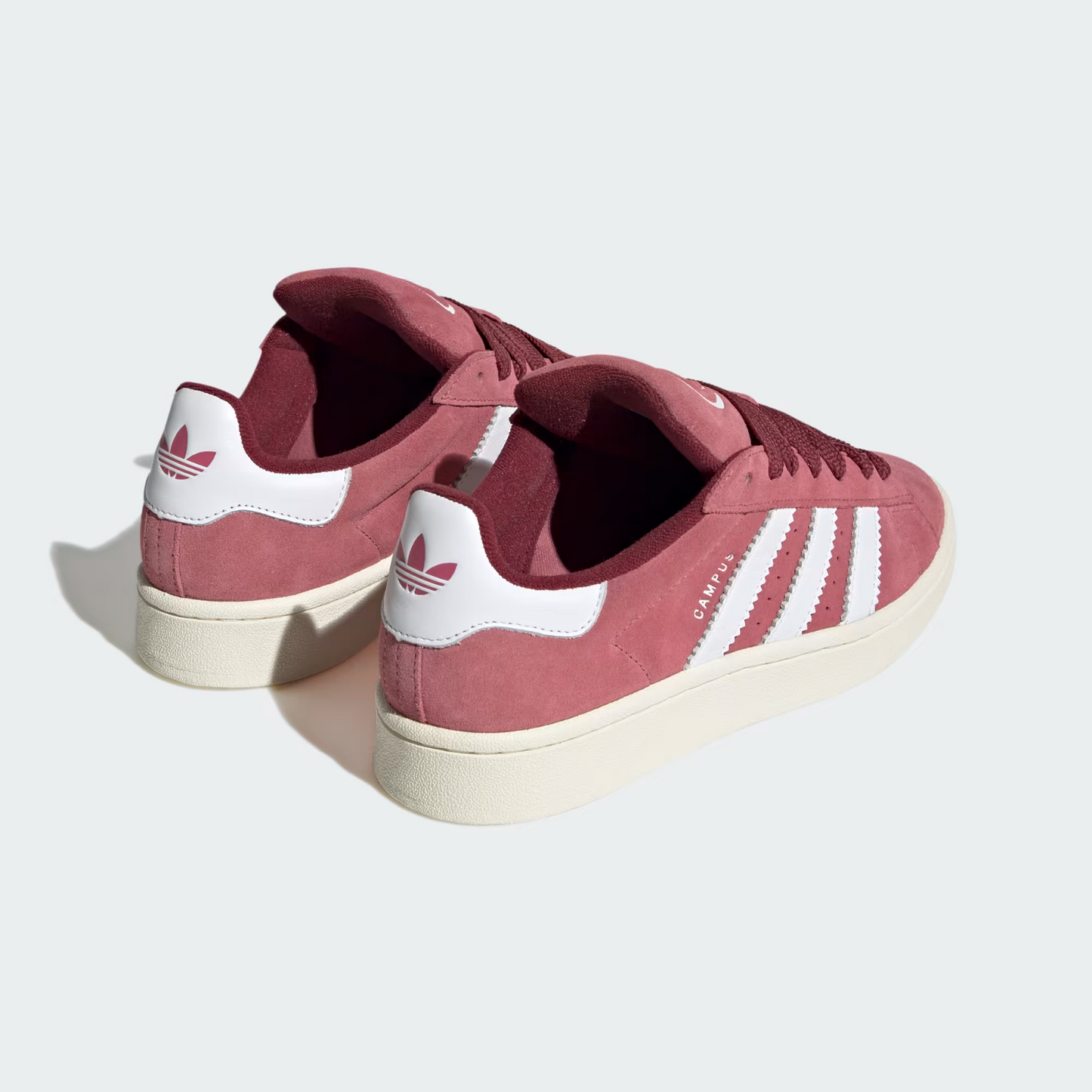 adidas Campus 00s Strata Striped Women's Sneakers — Pink Suede