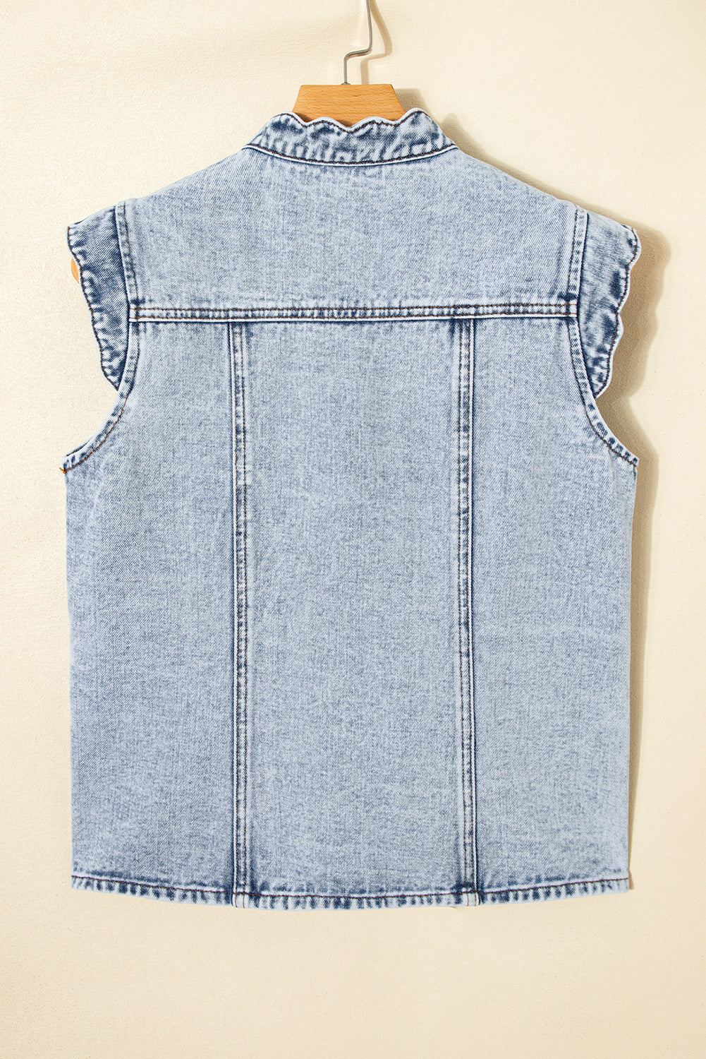 Threaded Pear Ava Trim Patch Front Vest