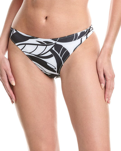 BWPPS-BLACK/WHITE EXOTIC PALM-