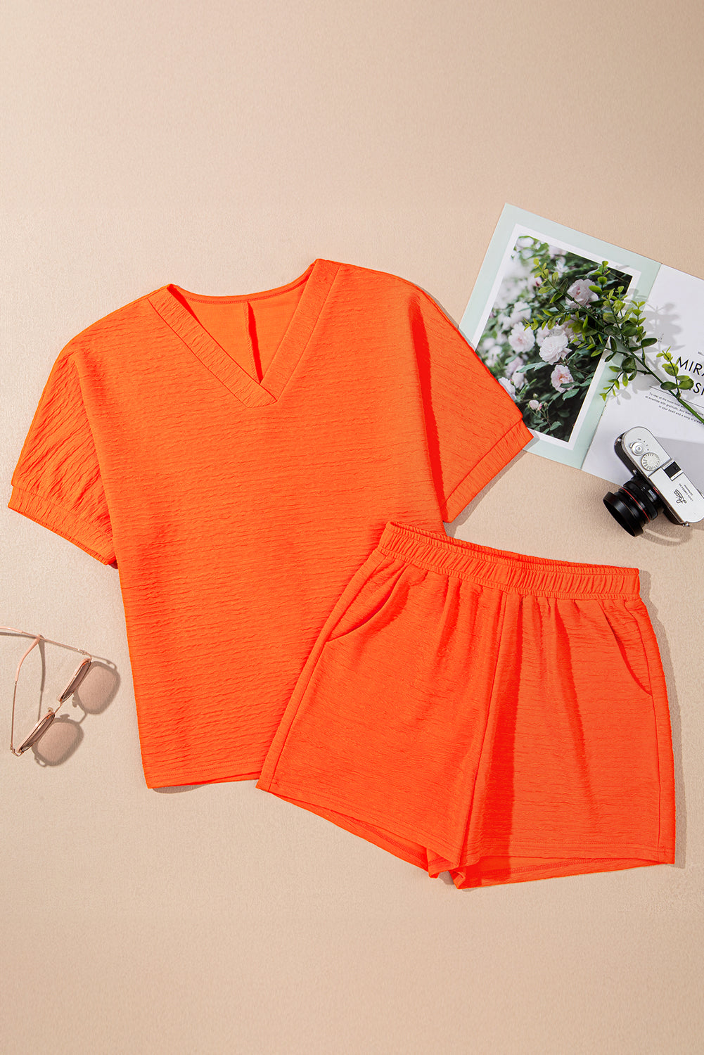 Threaded Pear Viviana Textured T Shirt