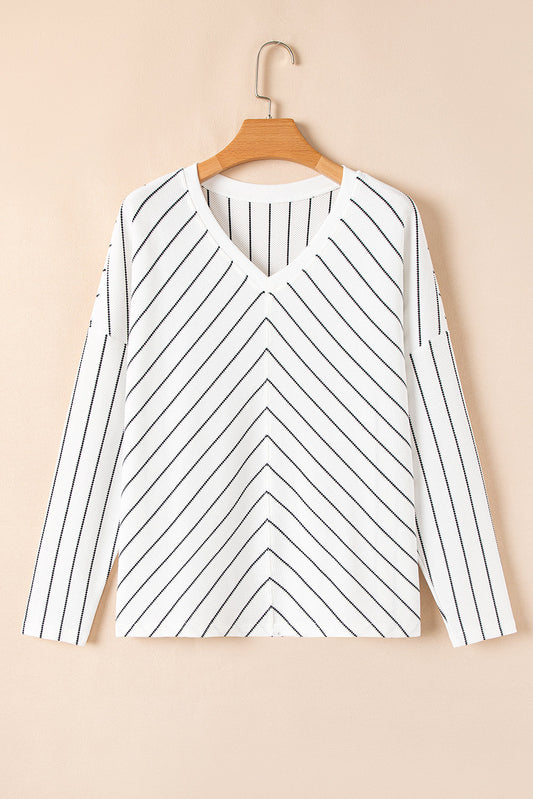 Threaded Pear Kamiyah Sleeve Casual top Long Sleeve Top